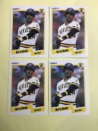 1990 Fleer #461 Barry Bonds - 4 Cards Lot - NM-MINT 1976 | eBay