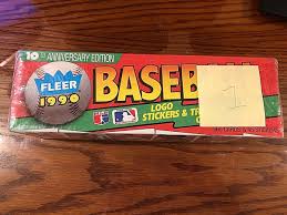 1990 Fleer Baseball Complete Factory Set 10th Anniversary ...
