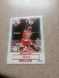 Michael Jordan basketball trading card Fleer | Mercari