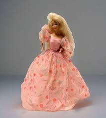 1990 Happy Birthday Barbie Doll Pink Glitter Dress #7913 ...