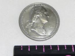 GEORGE WASHINGTON SVPREMO DVCI US TREASURY PEWTER MEDAL COIN ...