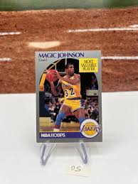 1990-91 Hoops #157 Magic Johnson Los Angeles Lakers | eBay