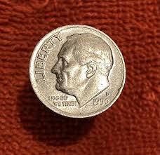 1990-P 10c Roosevelt Dime **Off Centered Strike** - For Sale ...
