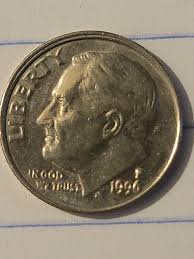 Is this 1996 P Dime error valuable?