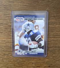 HOF Emmitt Smith Rookie Card - Etsy