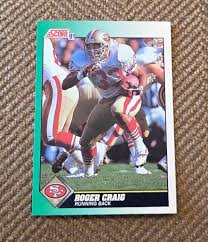 1991 Score Roger Craig San Francisco 49ers | Mercari
