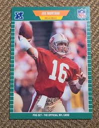 1989 Pro Set Joe Montana San Francisco 49ers | Mercari