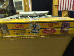 1990 Score Baseball Collector Set Factory Sealed Box | eBay