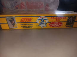 1990 SCORE COLLECTOR SET COMPLETE FACTORY SEALED Nib | eBay