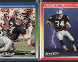 BO JACKSON 1990 Score Football Cards (2) Lot - Etsy