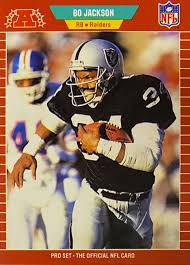 Bo Jackson 1989 Pro Set Oakland Raiders Football Card - KBK ...