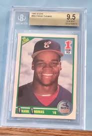 1990 SCORE FRANK THOMAS RC #663 BGS 9.5 | eBay