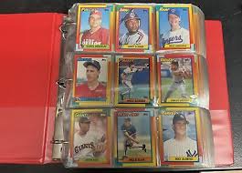 1990 Topps Baseball Complete Set 792 Cards - In Binder | eBay