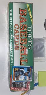 1990 Topps Baseball Complete Set of (792) Baseball Cards ...