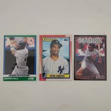 Other | Deion Sanders Baseball Cards | Poshmark
