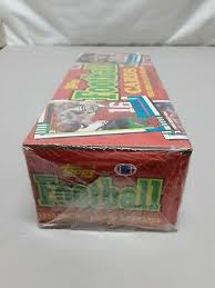 1990 Topps Football Player Card Factory Set, 528 player ...
