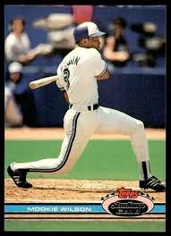 1991 Stadium Club Baseball Card Mookie Wilson Toronto Blue ...