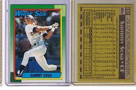 1990 TOPPS SAMMY SOSA ROOKIES ( 5 ) CARD LOT !! | eBay
