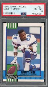 Amazon.com: Emmitt Smith 1990 Topps Traded Football Rookie ...