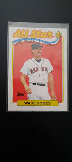 Wade Boggs 1988 Topps Allstar #399 Baseball Card - Etsy
