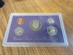 U.S. MINT 1990-S 5 Coin Proof Set, Full Steps 1 & 5 Cents | eBay