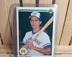 John Olerud RC 1990 Upper Deck Baseball Card Toronto Blue ...