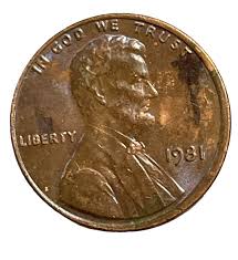 1981 Lincoln Penny Off Center, No Mint Mark | eBay