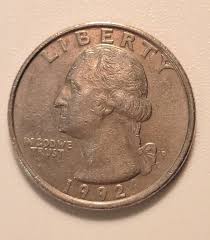 1992 P Quarter With Raised Rim Obverse 5.67 grams | eBay