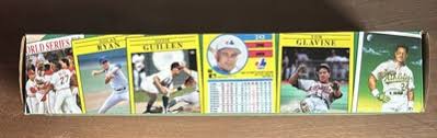 1991 Fleer Baseball Complete Set 732 Cards - Open Box - Ryan ...