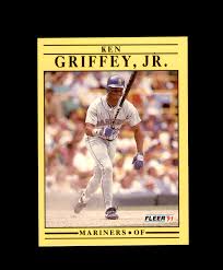 1991 Fleer #450 Ken Griffey Jr. Seattle Mariners | eBay