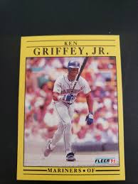 1991 Fleer 450 Ken Griffey Jr. NM+ | eBay
