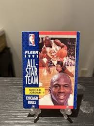 1991 Fleer All Star Team Michael Jordan | eBay
