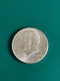 1964 Kennedy Half Dollar BU 90% Silver - United States Coin ...