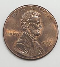 1999 Lincoln Memorial Penny Ddo, Indent On Shoulder&Collar ...
