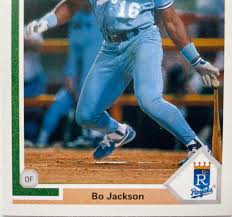 Bo Jackson Upper Deck Baseball Card | 1991 | Royals | Very ...