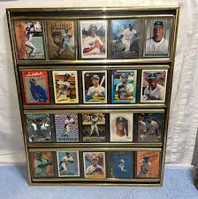 Ken Griffey Jr 20 BASEBALL CARD Collection Framed Shrine ROOKIE All-Star 336 41T | eBay