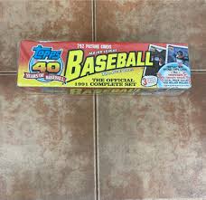 Topps 1991 Complete Set | SidelineSwap | Buy and Sell on ...