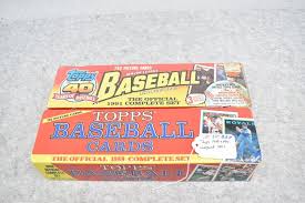 Sold at Auction: Topps 1988 & 1991 Baseball Cards Unopened Sets