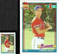 1991 Topps Baseball Micro Factory Sealed Complete Mint Set with Chippe | The Strictly Mint Card Co. Inc.