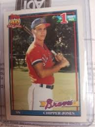 Chipper Jones Error Card | eBay