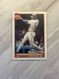 Ken Griffey Jr. - 1991 Topps Seattle Mariners MLB Baseball ...