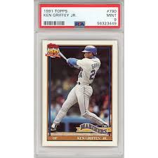 Ken Griffey Jr. 1991 Topps Card #790 (PSA)