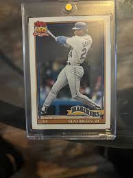 1991 Topps 40 Years of Baseball Ken Griffey, Jr. # 790 RARE ...