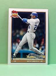 Ken Griffey JR 1991 Topps baseball card | eBay
