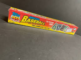1991 TOPPS Baseball Micro Mini Edition - Factory Box Set 792 ...