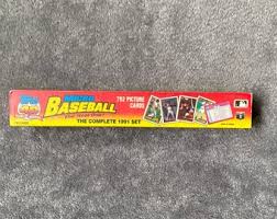 Topps 1991 Micro Baseball Player Cards, 792 Cards, Original ...