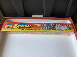 1991 Topps Complete Micro Baseball Set Cards New Factory ...