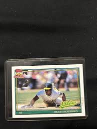 1991 Topps - #670 Rickey Henderson | eBay
