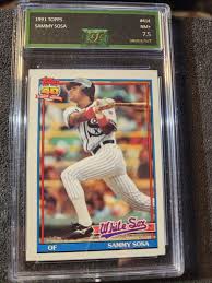 1991 Topps SAMMY SOSA baseball card error | Mercari