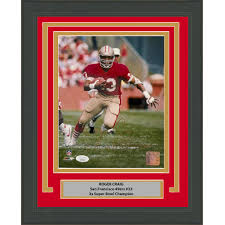 Framed Autographed/Signed Roger Craig San Francisco 49ers ...
